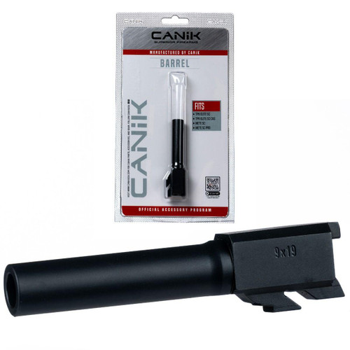 Canik Steel Drop-In Barrel for Select 9mm Canik Pistols Sub-Compact Black