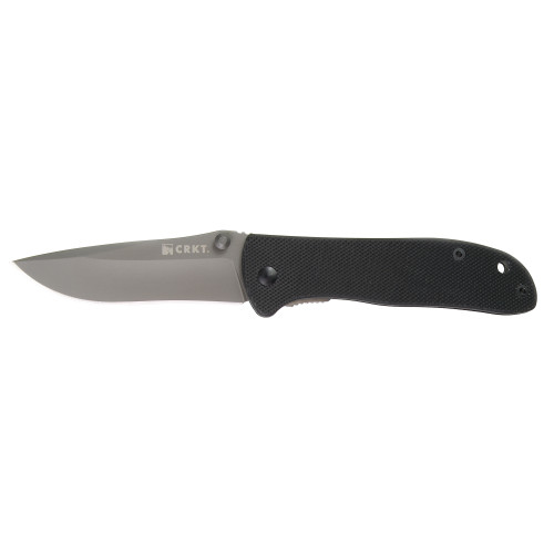 CRKT Drifter Pocket Knife 2.9" Plain Edge G10 Handle Black