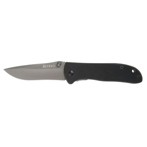 CRKT Drifter Pocket Knife 2.9" Plain Edge G10 Handle Black