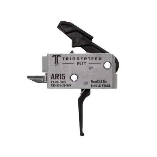 TriggerTech AR-15 Duty Flat Trigger 3.5 lb Black TriggerTech AR-15 Duty Flat Trigger 3.5 lb Black