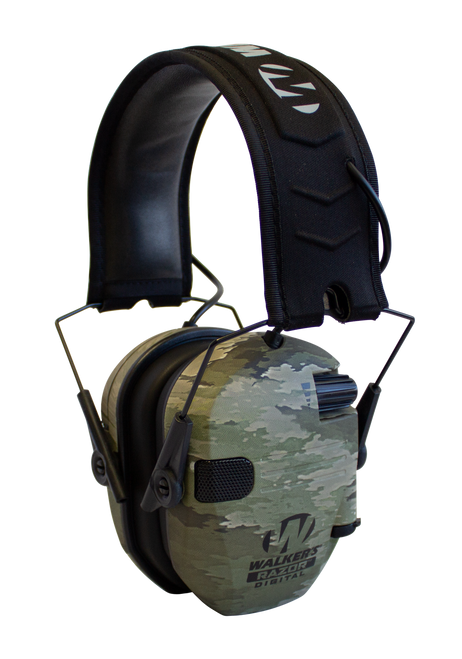 Walker's Razor Pro Digital Electronic Ear Muffs ATACS-IX Camo/Black