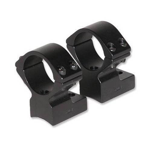 Talley Lightweight 2-Piece Scope Mounts with Integral 1" Rings Winchester 70 0.860" Spacing Black