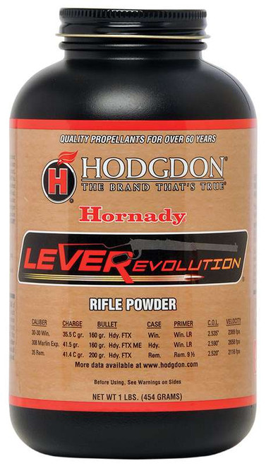 Hodgdon LEVERevolution Smokeless Rifle Powder 1 lb