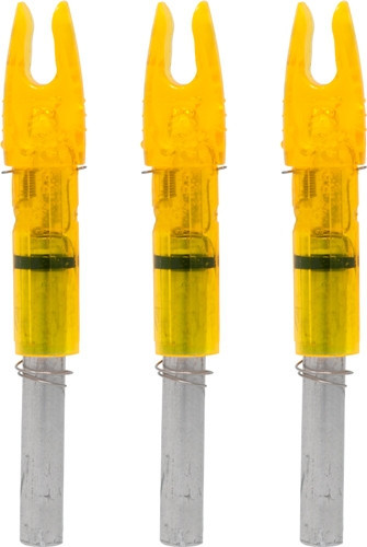 Lumenok Lighted Arrow Nock Orange 3PK (Fits .245 ID Arrows)