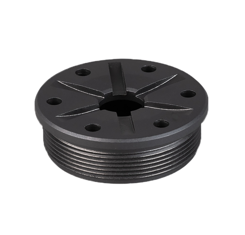 SilencerCo Bravo Front Cap 223 Caliber Black