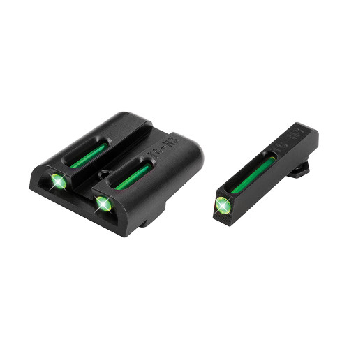 Truglo TFO Tritium/Fiber-Optic Sight Set for Glock 17 17L 19 22 23 24 26 27 33 34 35 38 39 Green