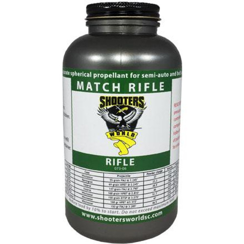 Shooter's World Match Rifle Smokeless Gun Powder 1 lb
