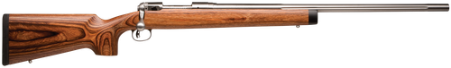Savage Arms Model 12 BVSS Bolt Action Rifle 308 Winchester 26" Barrel Matte Stainless Steel Satin Brown Laminate Stock