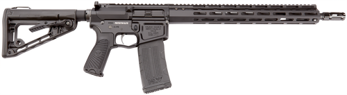 Wilson Combat Protector Elite Semi Automatic Rifle 300 Blackout 16.25" Black Barrel Black Frame Black Stock