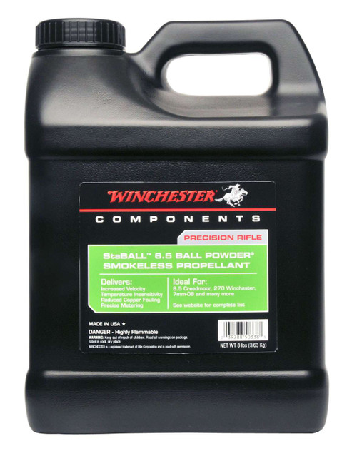 Winchester StaBall 6.5 Precision Rifle Propellant -8lbs