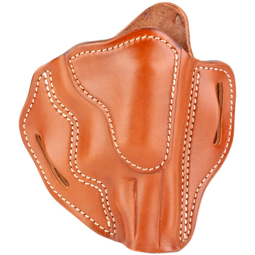 1791 Gunleather Revolver OWB Holster Right Hand Leather Brown Size 3