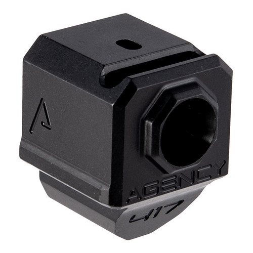 417S SINGLE PORT COMP FOR GLOCK~ GEN 4, BLK, 9MM