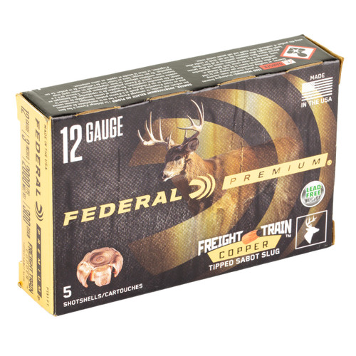 Federal Freight Train 12 Gauge Ammo 3" 300 Grain Slug 5/50