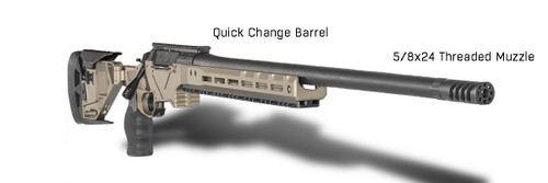 Seekins Precision Havak HIT Pro 6 GT Black Rifle w/Muzzle Brake