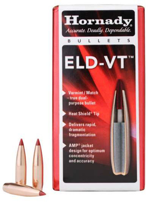 Hornady Bullets 22 Cal .224" 62gr ELD-VT 100/Box