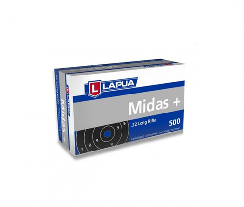 Lapua: Midas + .22 LR Ammunition, 500/Brick