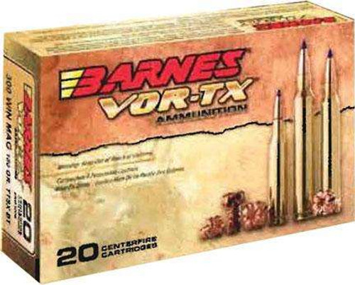 Barnes VOR-TX 35 Whelen Ammo 180 Grain Barnes Tipped Triple-Shock X Polymer Tip Lead Free Box of 20