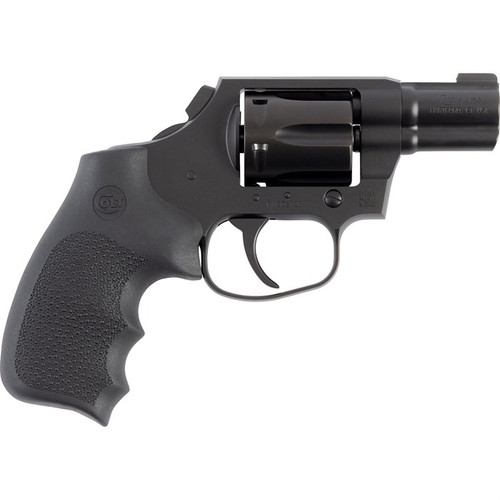 Colt Night Cobra 38 Special +P 2" 6rd Black Hogue Overmolded Black