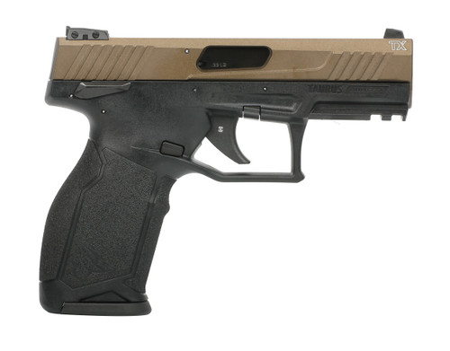 Taurus TX22 22LR BLK/BRZ 4" 16+1 TS