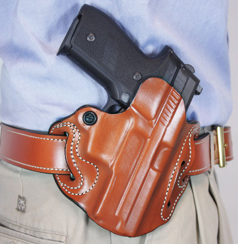 DeSantis Speed Scabbard Holster Right Hand OWB Leather FN 509