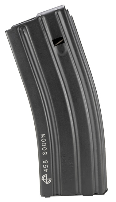 DuraMag SS Magazine AR-15 458 SOCOM 10-Round Stainless Steel Black