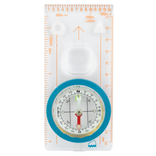 Ultimate Survival Technologies Deluxe Map Compass, Blue