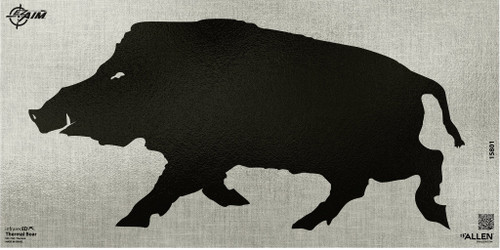 Allen EZ-Aim Adhesive Thermal ID Boar Target 24"x12"