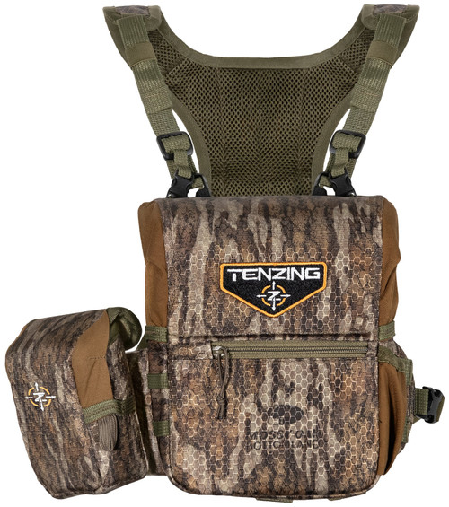 Gsm Tenzing Binocular Harness Medium Mossy Oak