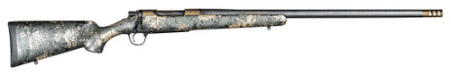 Christensen Arms Ridgeline FFT Bolt Action Rifle 30-06 Springfield 22" Carbon Fiber Threaded Barrel Burnt Bronze Cerakote Frame Green and Black/Tan Field Stock