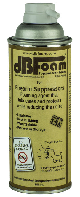 Inland Manufacturing ILMDB16 dB Foam Suppressor, 16 oz