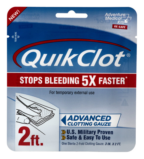 Adventure Ready Brands QuikClot Gauze 3x2