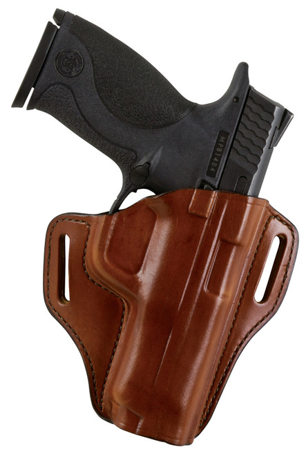 Bianchi 57 Remedy OWB Holster Right Hand S&W J Frame Leather Tan