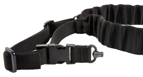 Blue Force Gear UDC Sling Black Padded Bungee Single-Point Rifle Sling