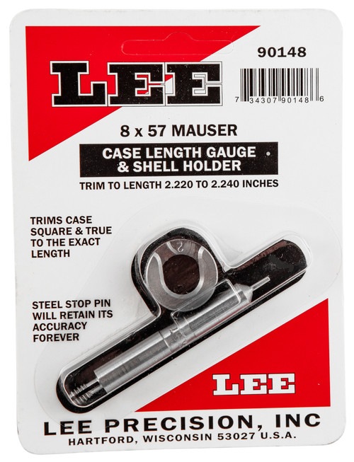 Lee Case Length Gauge and Shellholder 8x57mm Mauser (8mm Mauser)