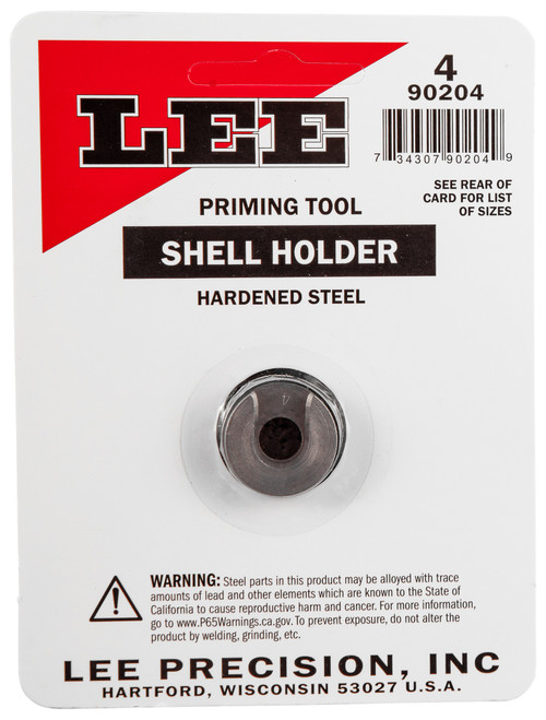 Lee Auto Prime Shell Holder #4 (17 Remington, 204 Ruger, 223 Remington)
