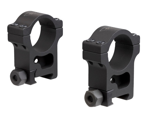 Trijicon AccuPoint 30mm Scope Rings Black Extra High