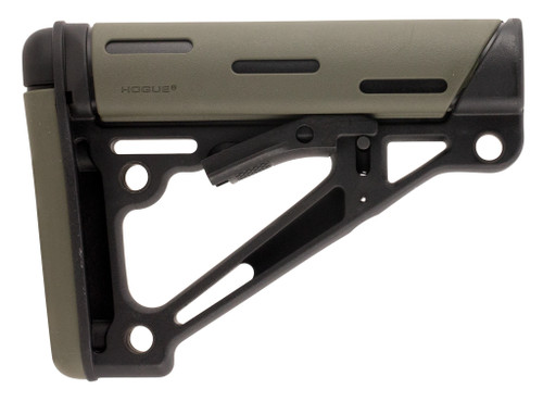 Hogue AR-15 Collapsible Stock OD Green Rubber