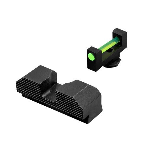 XS Sights Fiber Optic Sight Set for Glock 42, 43, 43X, 48 Green
