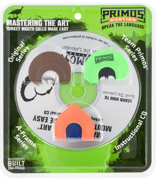 Primos Mastering the Art Turkey Mouth Call Pak