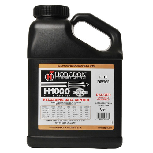 H1000 8LB SMOKELESS RIFLE POWDER