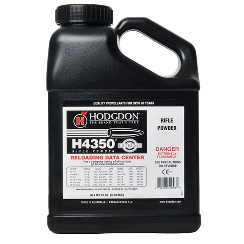 H4350 8LB SMOKELESS RIFLE POWDER
