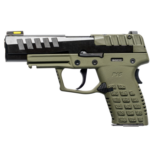 Kel-Tec P15 9mm 4" 10+1 Matte - OD Green (1364)