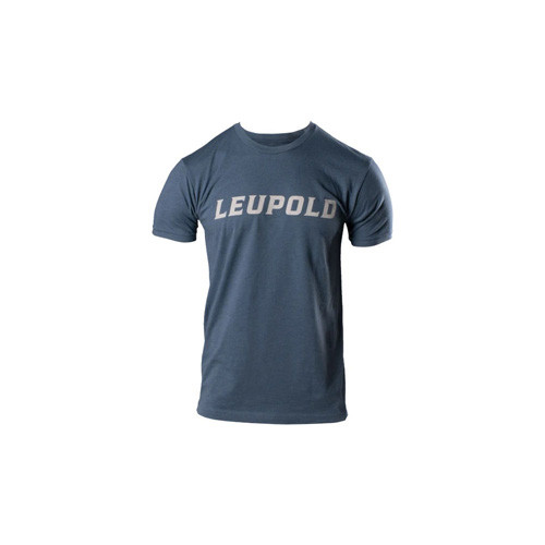 Leupold & Stevens Wordmark Tee Shirt Indigo Heather X-Large