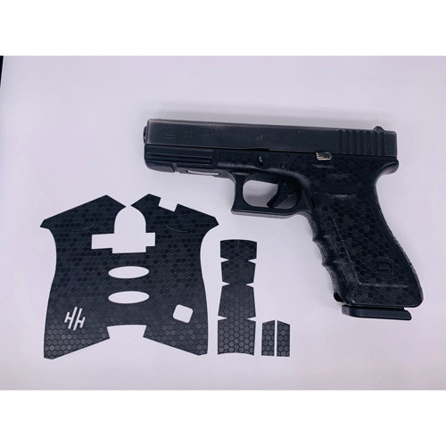 Handleitgrips Glock 17/22/34/35 Gen 4 Grip Black Rubber