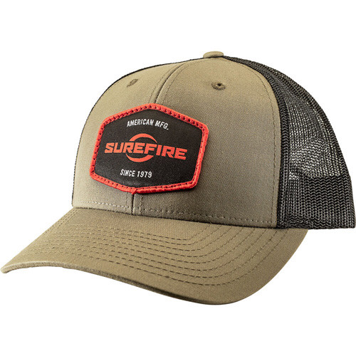 Surefire Lowpro Trucker Hat Nylon Mesh Black