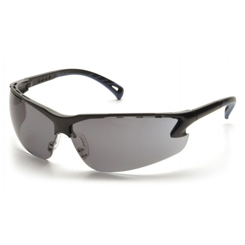 Pyramex Safety Products Venture 3 Eye Protection Grey Lens Black Frame