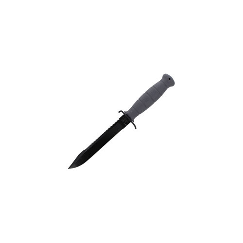 Glock 6.5 Inch Gray Sawback Survival Knife
