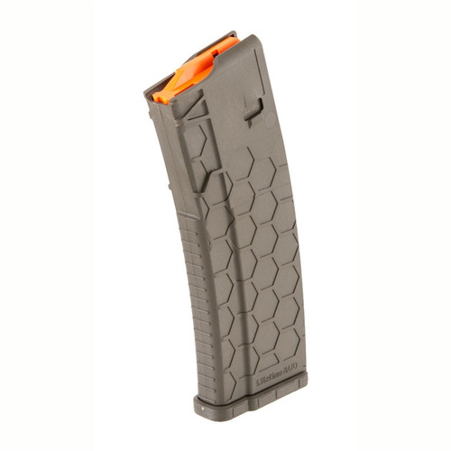 15RD GRAY POLYMER SERIES 2HEXMAG MAGAZINE AR-15 5.56X45