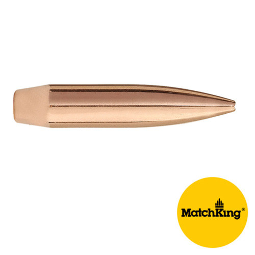 Sierra MatchKing 6.5mm, .264 Caliber (.264 Diameter) Bullets 140 Grain Hollow Point Boat Tail Box of 100