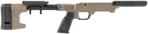 Mdt Sporting Goods Inc 114914FDE The Worker LSS Gen3 Flat Dark Earth Fits Savage Long Action
